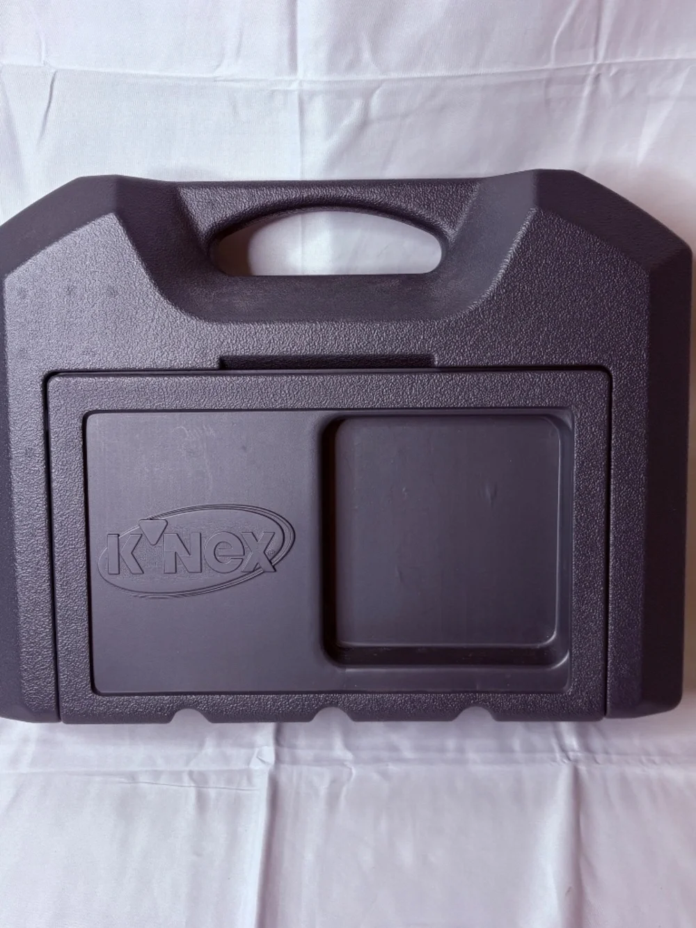 K'NEX Plastic Storage Container Box Carrying Case w/Pieces/Tires Lot INCOMPLETE